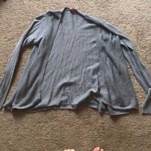 xs gray cardigan